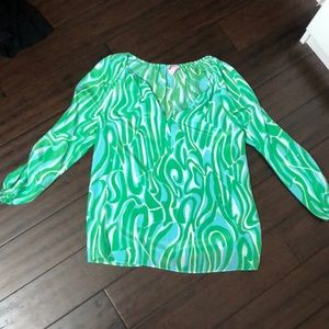 Lilly Pulitzer blouse. Like new